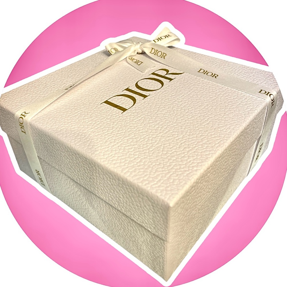 Dior Long Zip-around Monogram Wallet Canvas/Leather Piping & PebbledDior GiftBox - Picture 15 of 15